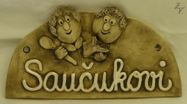 Cedule s hlavami